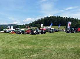 Traktory SAME - Zemědělská výstava